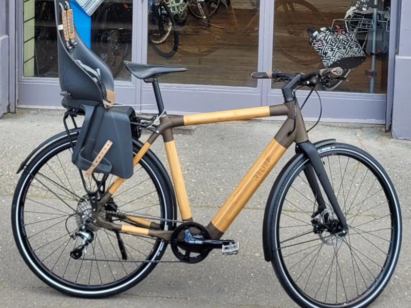 Relief, un magnifique vélo en bambou !